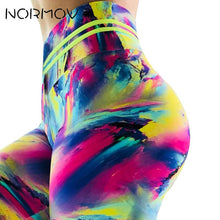 Load image into Gallery viewer, NORMOV Women Printed Yoga Pants