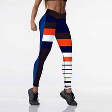 Load image into Gallery viewer, Qickitout 12%spandex Sexy High Waist Elasticity Women Digital Printed Leggings Push Up Strength Pants