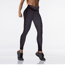 Load image into Gallery viewer, Qickitout 12%spandex Sexy High Waist Elasticity Women Digital Printed Leggings Push Up Strength Pants