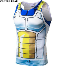Load image into Gallery viewer, Saiyan Armor Workout Tanks