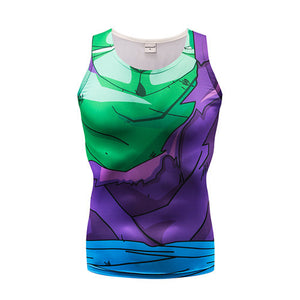 Saiyan Armor Workout Tanks