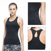Load image into Gallery viewer, Women&#39;s Sexy Black Sleeveless Compression top