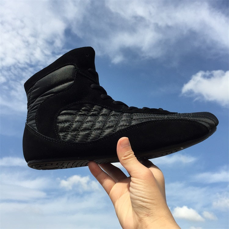 Weight Lifting High Top Boots gear Bodybuilding MMA Boxing