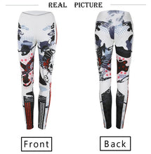Load image into Gallery viewer, Skull 3D Print Fitness Leggings