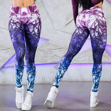 Load image into Gallery viewer, High Waist Abstract Printed leggings