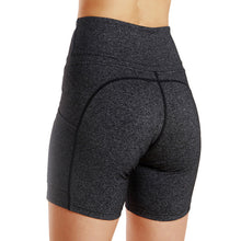 Load image into Gallery viewer, Pink and Grey yoga shorts W Pocket