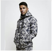 Load image into Gallery viewer, Men Camouflage Hooded jacket